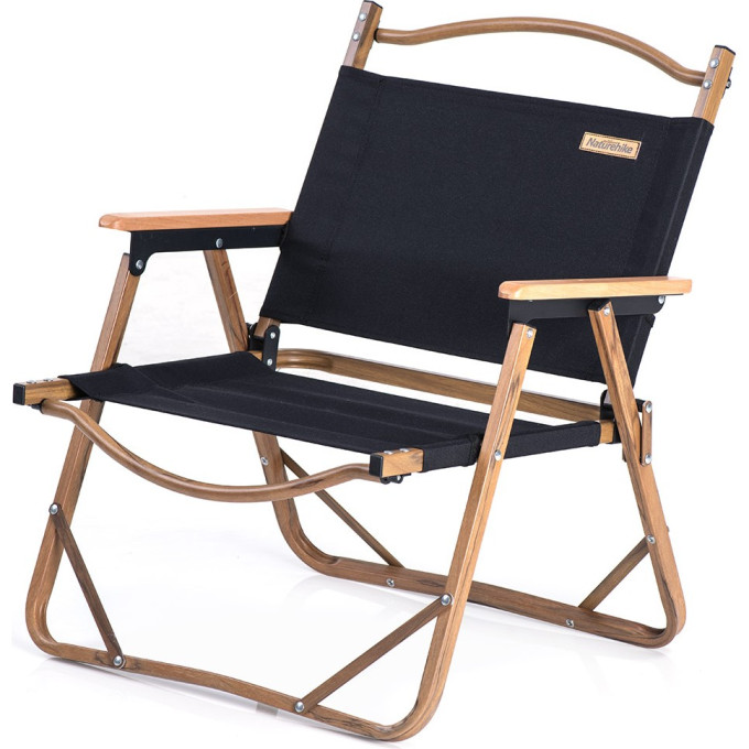 Стул NATUREHIKE NH19Y002-D складной S, черный 6927595735084